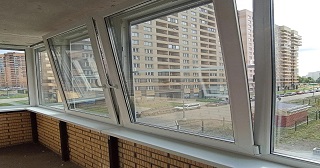 Остекление балкона Воркута цена от 9692 руб. м/п. за 49 часов